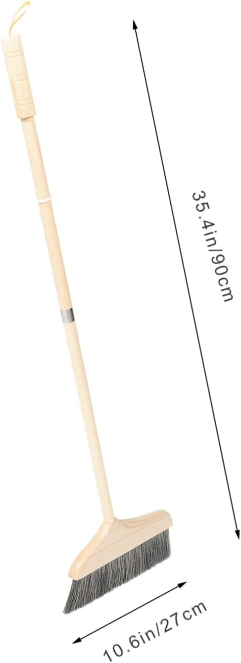 Soft Bristle Broom Long Handle Detachable Floor Cleaning Broom - Image 2