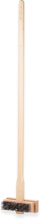Carlisle FoodService Products Stainless Steel Double Broiler King Grill Brush - Image 3