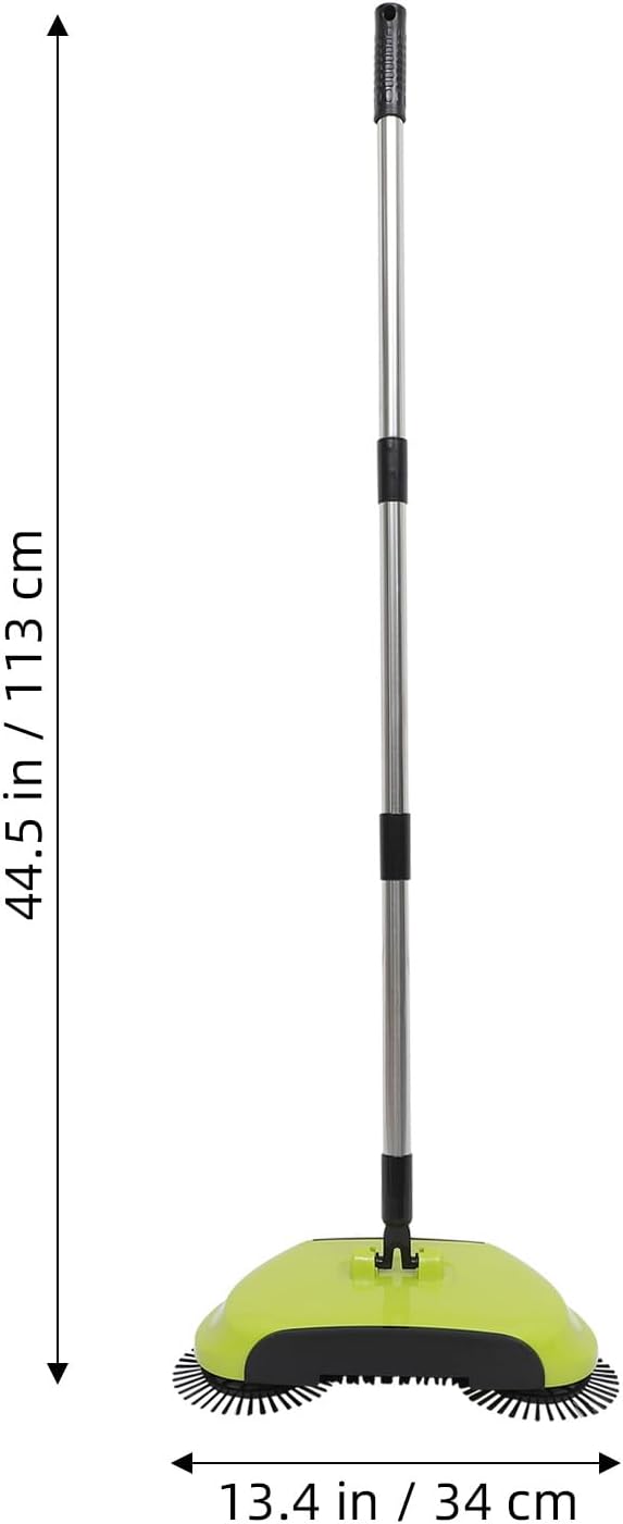 Manual Push Floor Sweeper Broom, Hand Push Sweeper - Image 5