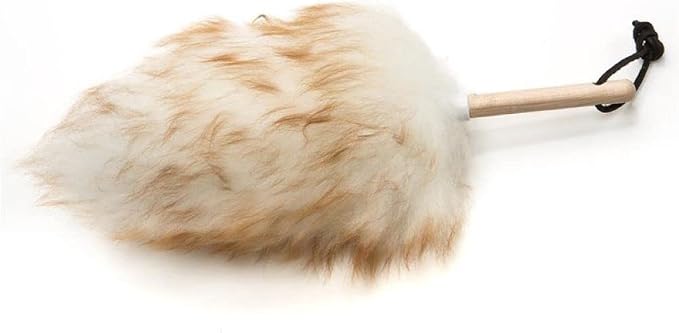 Wool Shop Lamb's Wool Lanolin Dusters Basic Kit of 2 Sizes 10 in and 24 in - Image 2