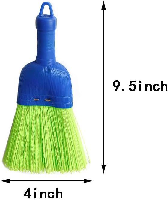 Poly Fiber Mini Broom Whisk Handheld Brush Head - Image 5