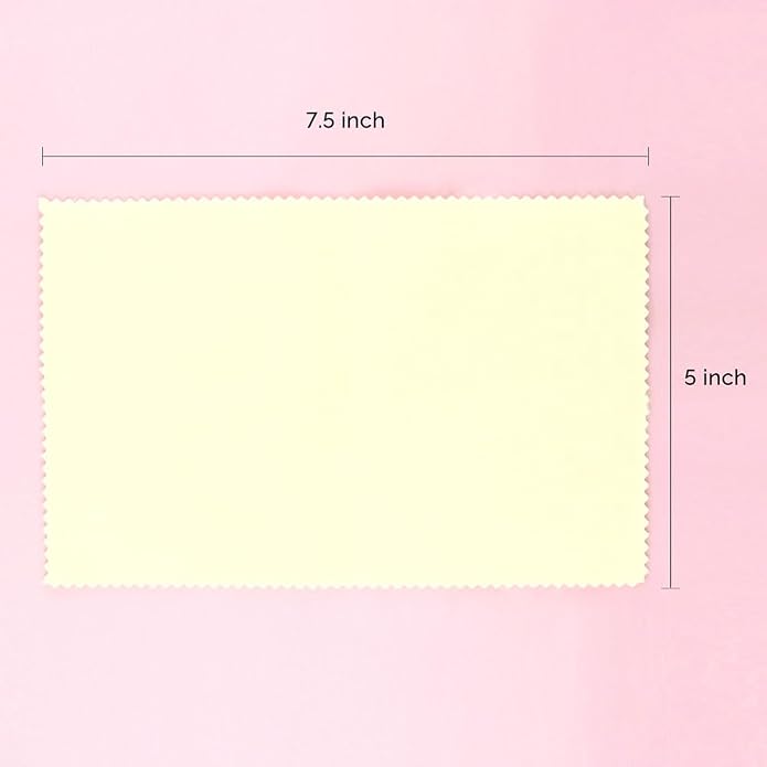 BERRICLE Silver Jewelry Polishing Cloth | Diamond Cubic Zirconia CZ Cleaning - Image 4