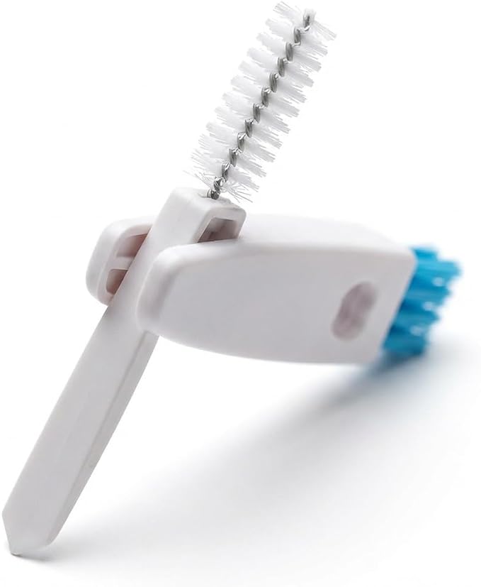 3 in 1 Cup Lid Gap Cleaning Brush Set, Mutipurpose Tiny Silicone Cup Holder by Unknown