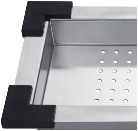 Kraus Stainless Steel Colander, 17 1/2" x 9 1/2" x 2 1/4" - Image 6