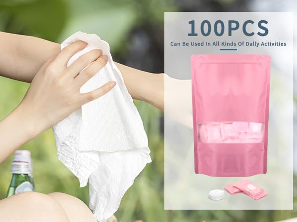 Classycoo Compressed Towel 100 PCS Tablets - Image 6