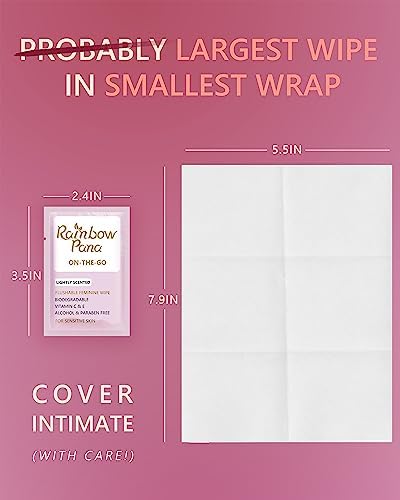 RainbowPana Feminine Wipes, Travel Wipes - Image 6
