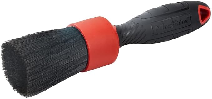 Maxshine Stubby Boar Hair Detailing Brush - Image 4