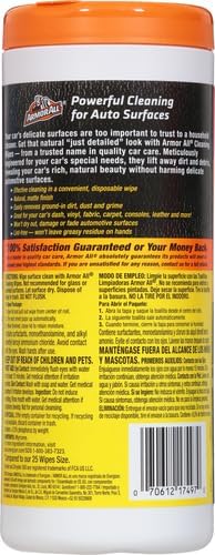 Armor All Interior Car Cleaning Wipes, Car Wipes - Image 3