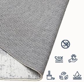 Area Rug 9×12, Large Vintage Boho Rug,Ultra-Soft Low Pile, Washable, Non Slip,Stain Resistant, Printed Carpet for Living Room Bedrooms Playroom Office Kitchen, Gold/Grey