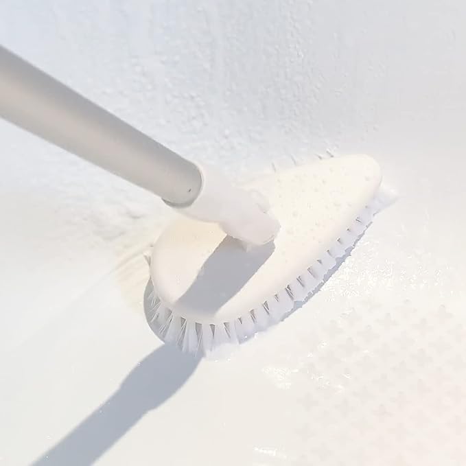 Qaestfy Bathtub Brush Refill Replacement Shower Tub and Tile Cleaning Lock in - Image 5