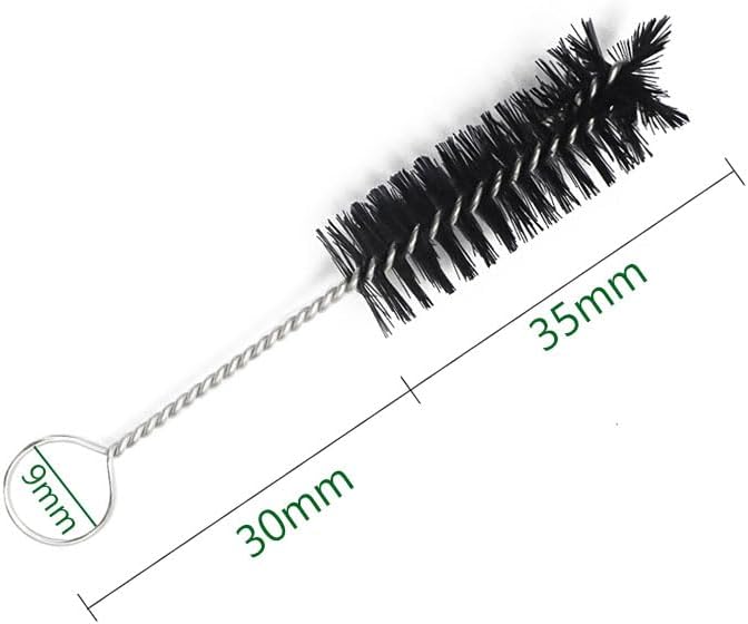 6 Piece 65mm Mini Short Soft Nylon Brush Cleaner - Image 2