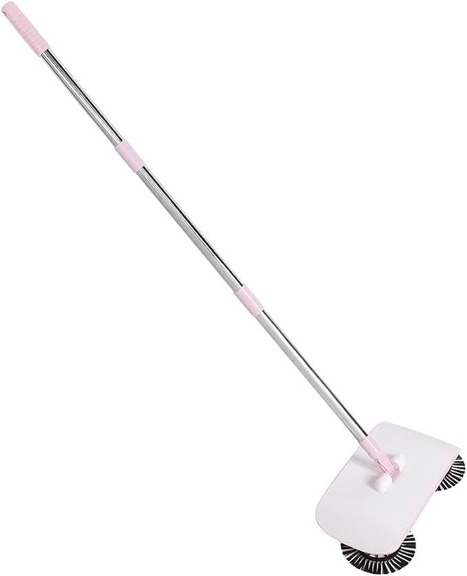 Household Hand Push Sweeper Broom Pan Floor Tools e Hand Swee - Image 2