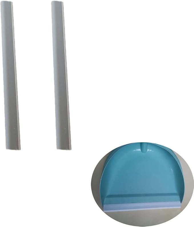 2 Pack Dustpan Edge Strip Replacement Dust Pan Edger Lip Strips Parts by Unknown