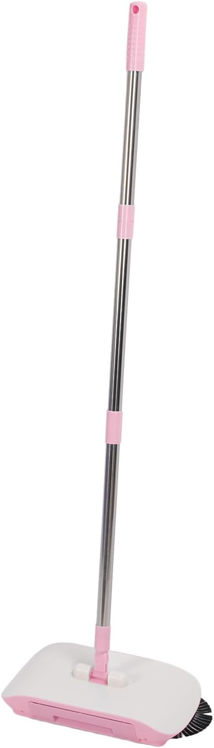 Carpet Sweeper Manual Push Handheld, Push Sweeper 2 in 1 Hand Floor Hand - Image 3