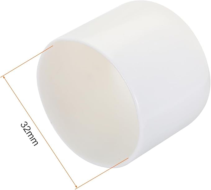 uxcell 20pcs Rubber End Caps 32mm ID Vinyl Round Tube Bolt Cap Cover Screw - Image 3