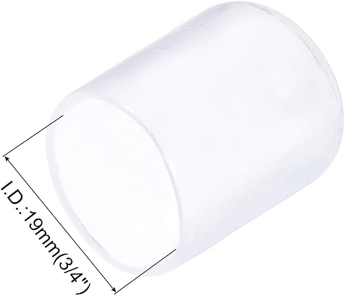 uxcell 20pcs Rubber End Caps 19mm ID Vinyl PVC Round Tube Bolt Cap Cover Screw - Image 3
