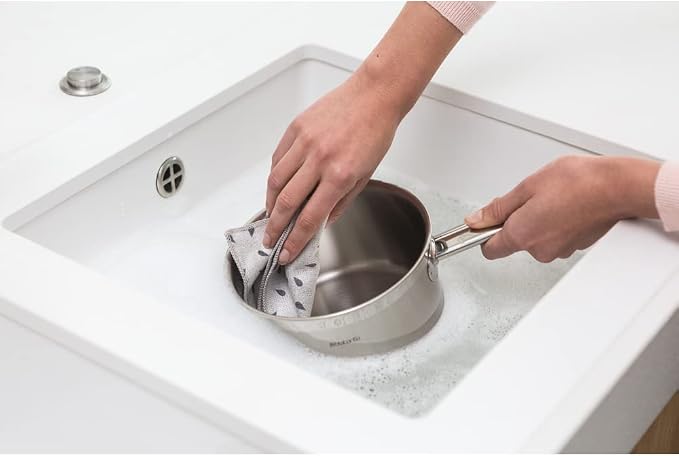 Brabantia x2 Microfiber Cleaning Dish Cloths Absorbent Hygenic Rags - Image 2
