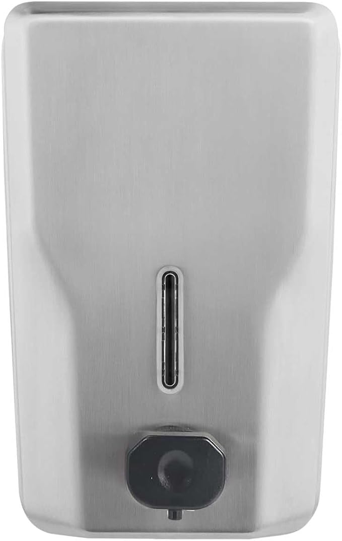 Commercial Stainless Steel Soap Dispenser – 47.3oz Large Capacity Wall Mount by modunfulbathroom