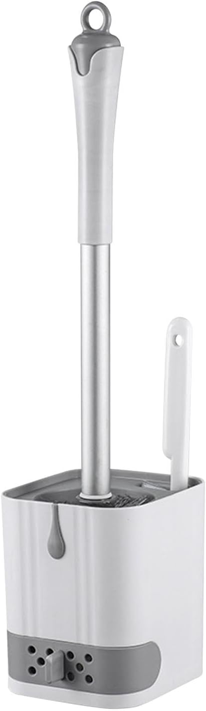 Toilet Bowl Brush and Holder, Toilet Brush by Bibabala