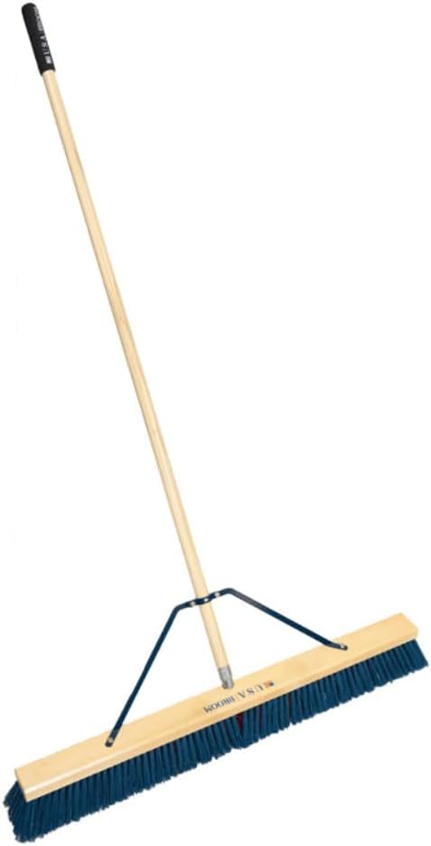 4-Pack - 24" Heavy Duty Outdoor Push Broom - Image 2