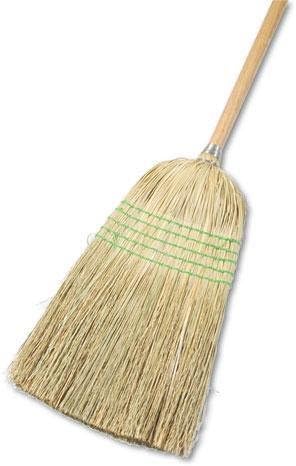 926YEA Parlor Broom, Yucca/Corn Fiber Bristles by Unknown