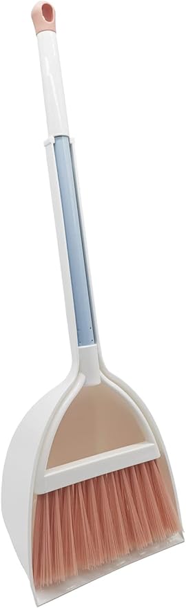 Mini Broom with Dustpan for Kids, Little Housekeeping Helper Set by HOMEIMPROVEMENT