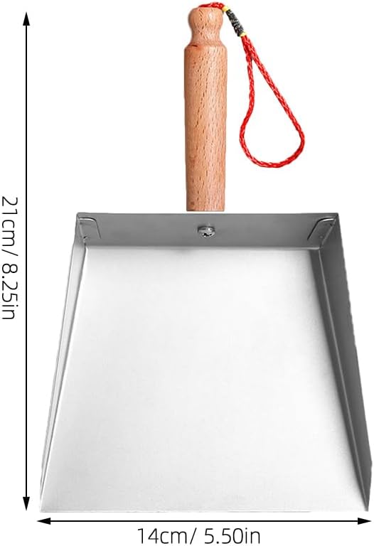 DECHOUS Stainless Steel Mini Dustpan Metal Small Dust Pan - Image 5