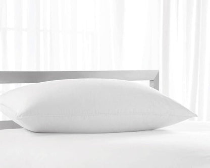 MoonRest® 20x36 Inch Down Alternative Bed Sleeping Pillows - Hotel Quality%100 Cotton Cover Comfort and Support - Hypoallergenic - King - 20x36 Inch