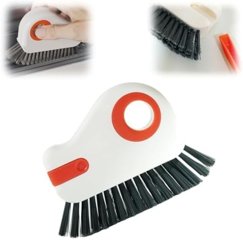 2 in 1 Groove Cleaning Brush Window Track Cleaning Tools, 2025 New Hard Bristle by PETUPS