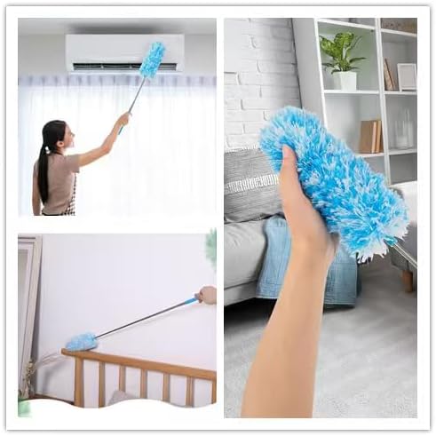 3 Pcs, Hand Microfibre Cleaning Tool Extendable s - Image 4