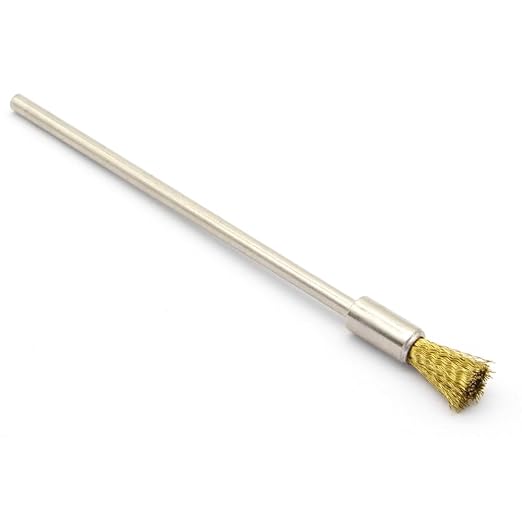20PCS Brass Wire Brushes with Extended Handle - Image 2