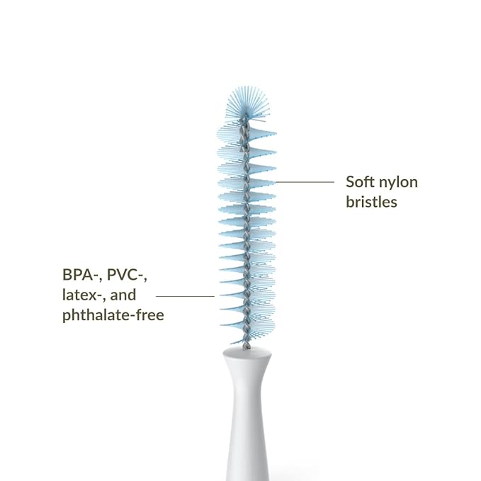 Kiinde Twist Pouch 2-Piece Baby Bottle Nipple Brush Set - Image 5