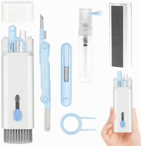 7-in-1 Keyboard Cleaner Earphones Cleaning Pen Keycap Puller Set by Hididi