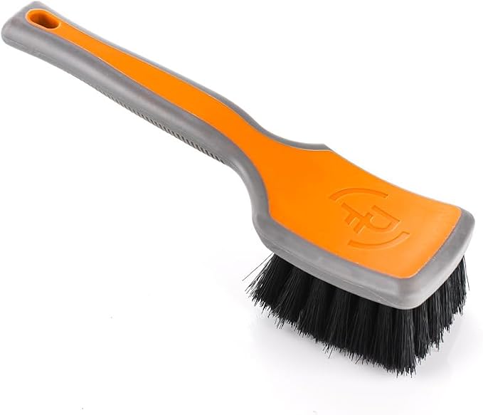 Detail Factory - ProGrip XL Tire Brush - Ergonomic ProGrip Handle, Stiff by DetailFactory