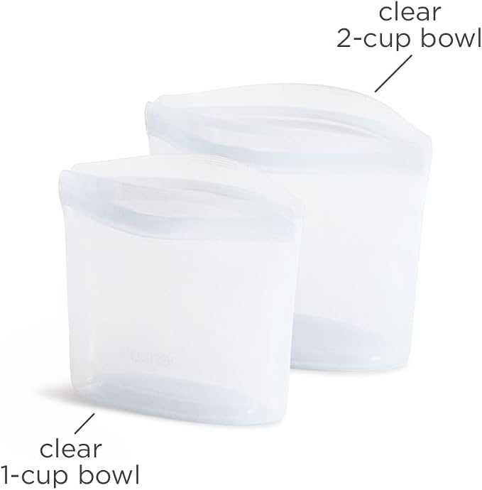 Stasher Premium Silicone Reusable Food Storage Bags, Lunch Bag, Travel - Image 5