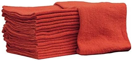 Nabob Wipers Auto Mechanic Shop Towels 25 Pack Bulk Shop Rags 100% Cotton Size - Image 6