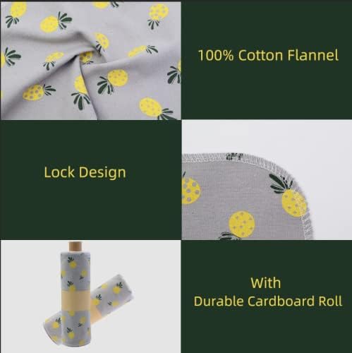 Paperless Towels Roll Washable Cotton Cloth, Reusable Paper Towels - Image 9