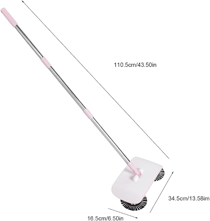Household Hand Push Sweeper Broom Pan Floor Tools e Hand Swee - Image 7