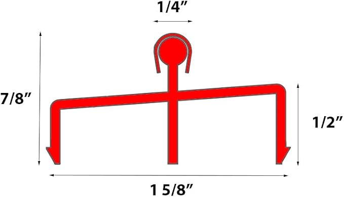 CWH Premium American Made Vinyl Sliding Door Track – 6ft, 1 Pack - Image 2