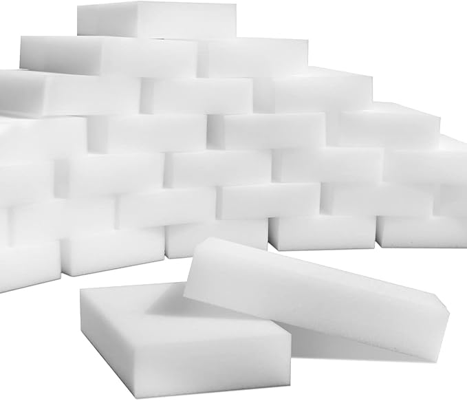 SmilePowo 100 Pack Magic Cleaning Sponges Eraser, Household Cleaning Sponge by SmilePowo
