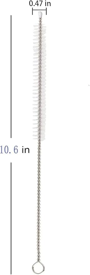 4 Pack Straw Cleaner Brush, Reusable Metal Handles Straw Cleaner Brush Extra - Image 2