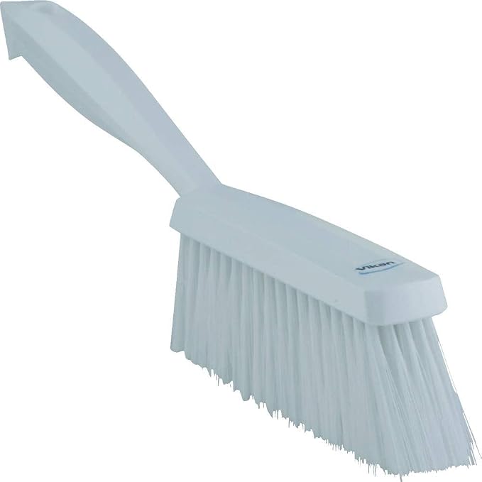 Vikan 45875 Bench Cleaning Brush, Polypropylene/Polyester Soft Bristle Dustpan by Vikan