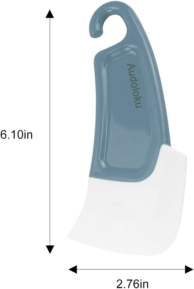 Silicone Pan Scraper Dish Cleaning Spatula Bowl Scraper Dish Scraper Non Stick - Image 4
