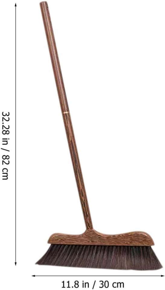 UNOMOR Handmade Soft Wood Broom - Image 2