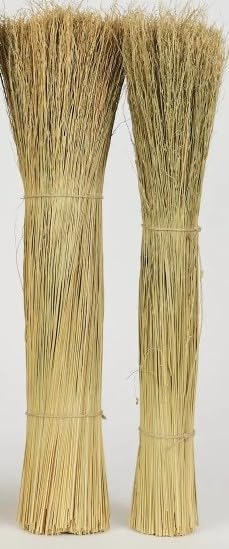 Natural or Dyed/Colored Broomcorn Hurl by ParkerHomestead