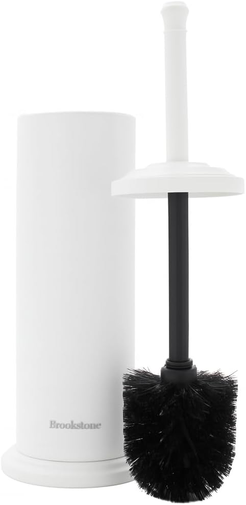 BROOKSTONE Toilet Brush and Holder Set by Brookstone