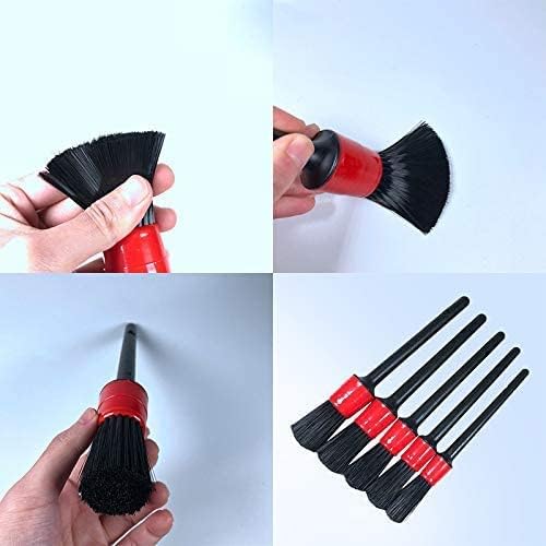 Generic Set Of 5 Car Detailing Brush, Automotive Detail Brushes - Image 6