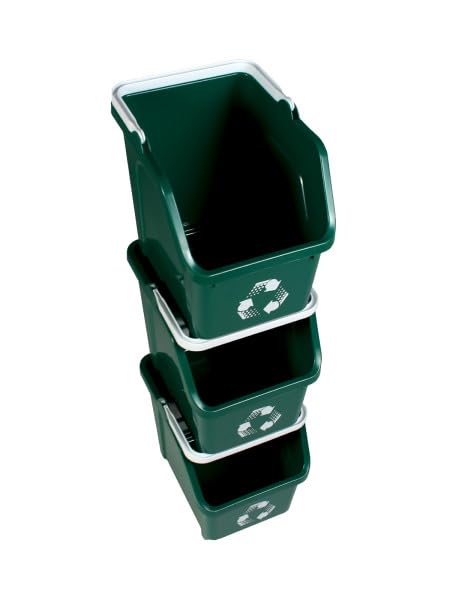 6 Gallon Stackable Recycling Bins - Image 5