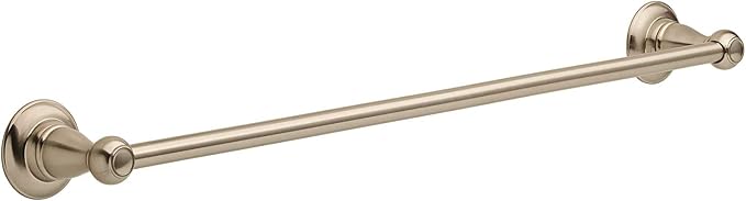 Delta Faucet Porter 24 inch Towel Bar, SpotShield Brushed Nickel, Bathroom by DeltaFaucet