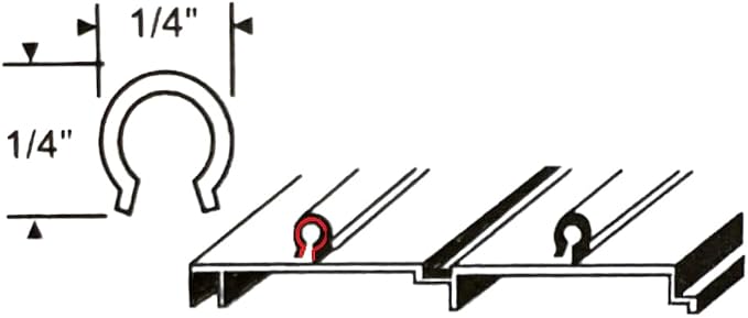 KC Sliding Door Repair Track Cover- Repair Sliding Glass Door Aluminum Tracks - Image 3